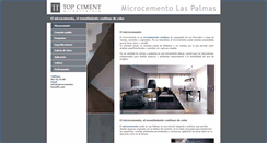 Desktop Screenshot of microcemento-laspalmas.com